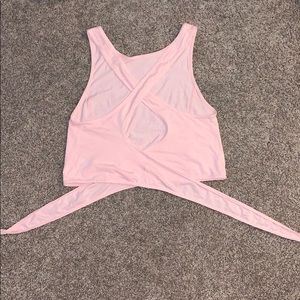 Lulu Lemon Tie Back Tank Top